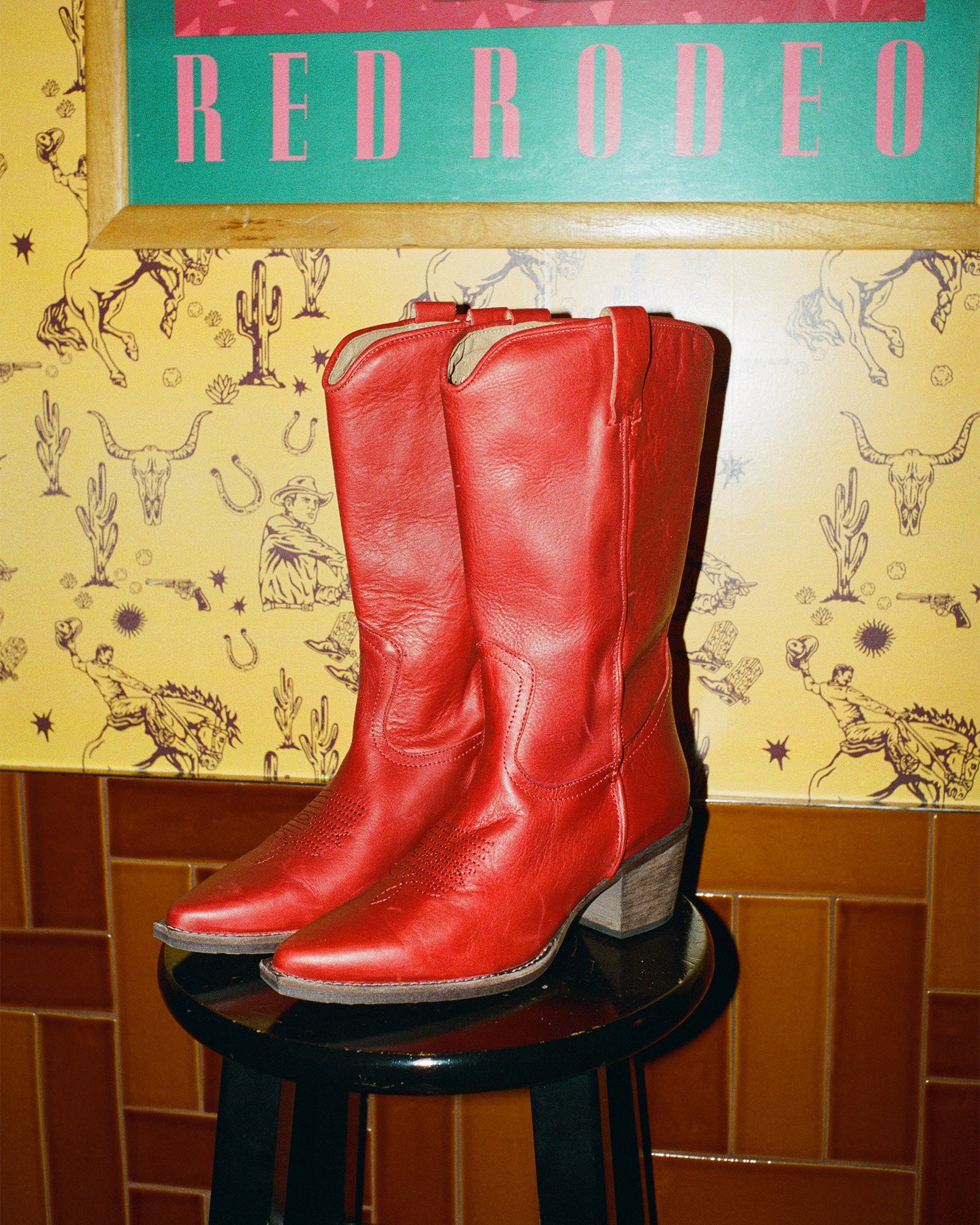 ALBANY RED LEATHER - Image 6