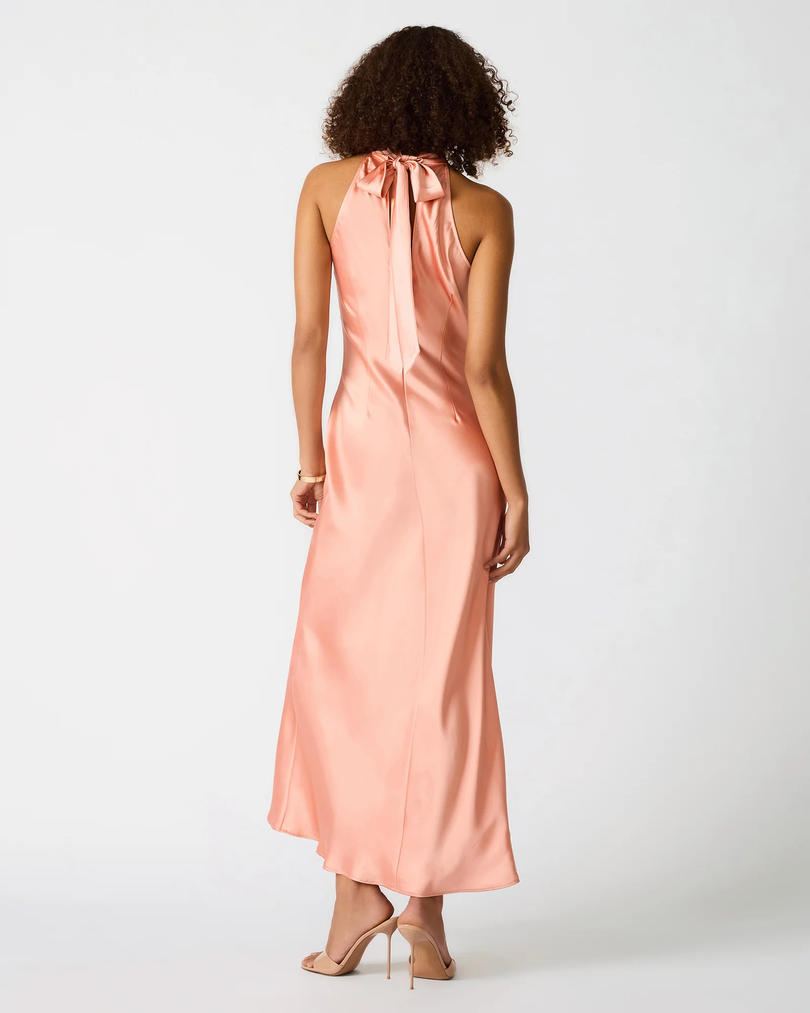 LARA DRESS APRICOT - Image 5