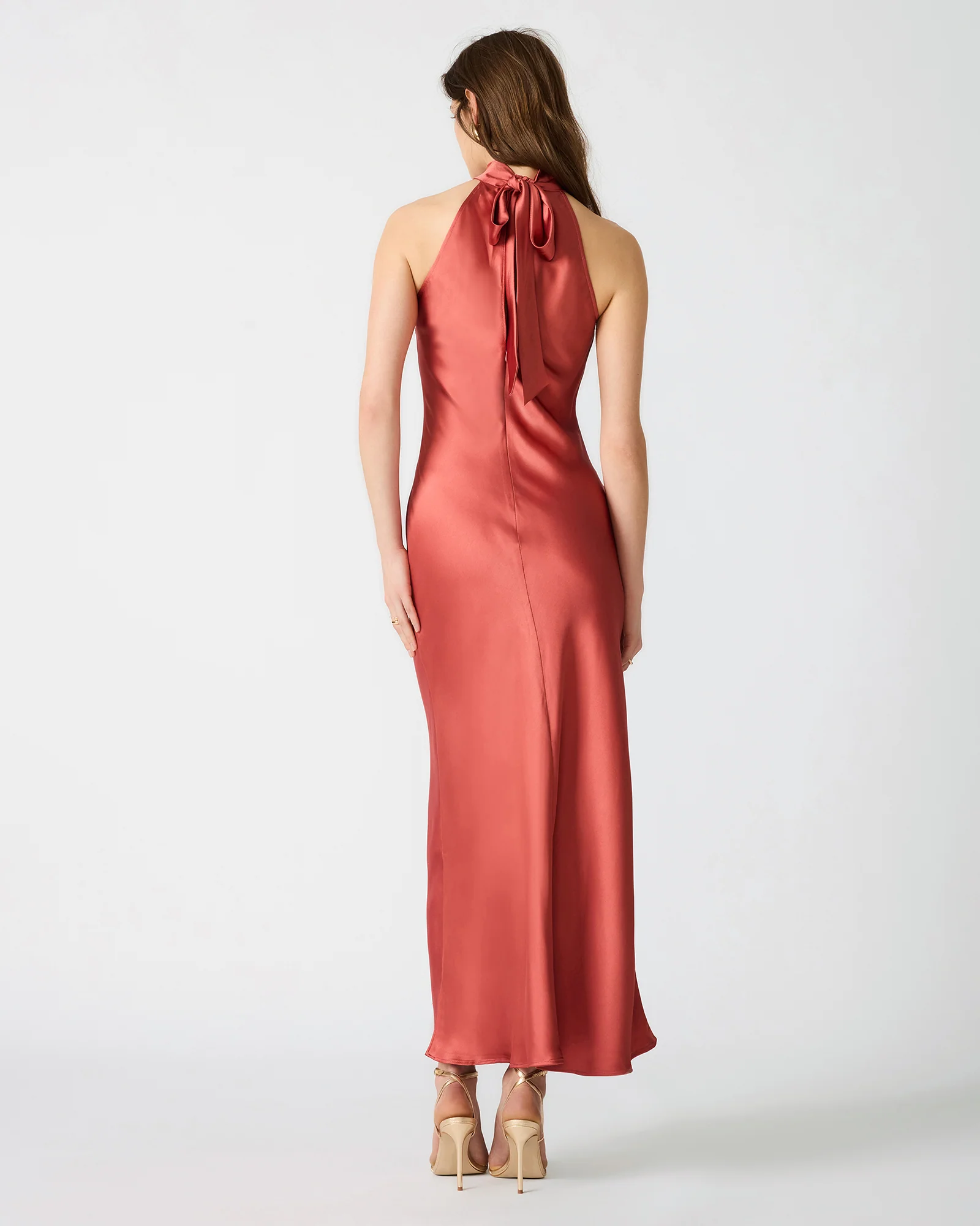 LARA DRESS DUSTY CEDAR - Image 6