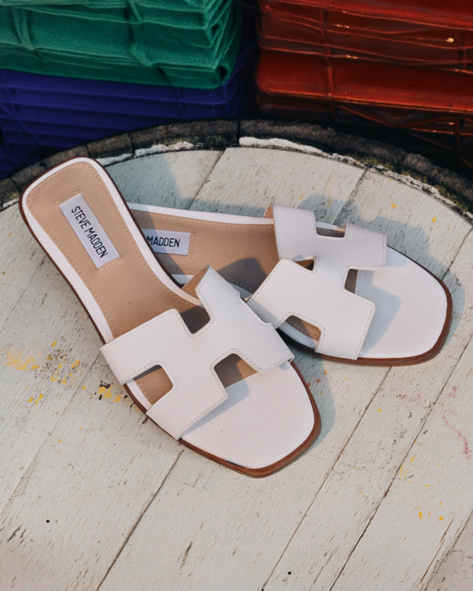 HADYN WHITE LEATHER - Image 4
