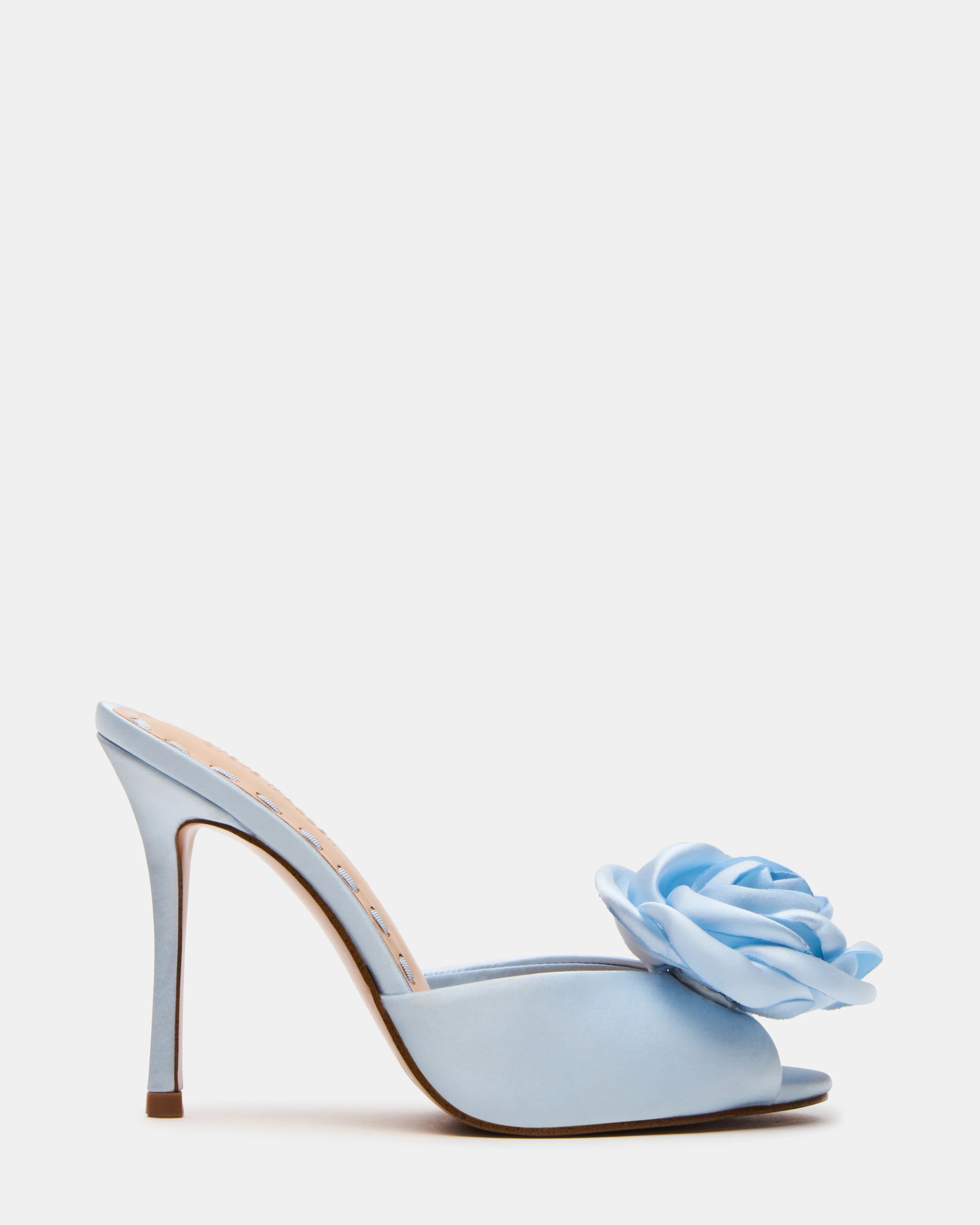 PRIYAA-F BLUE SATIN