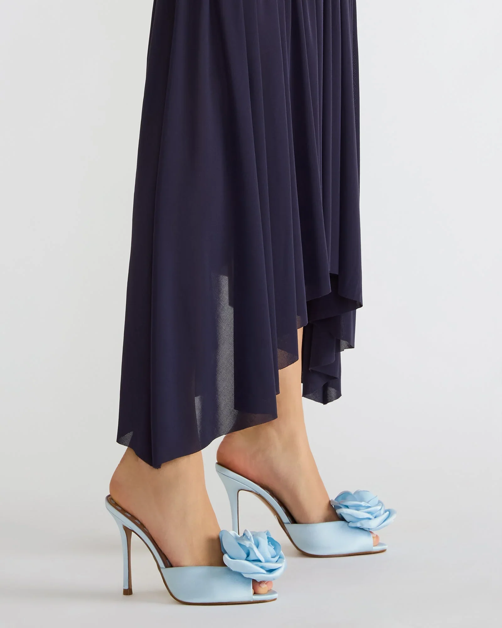 PRIYAA-F BLUE SATIN - Image 2
