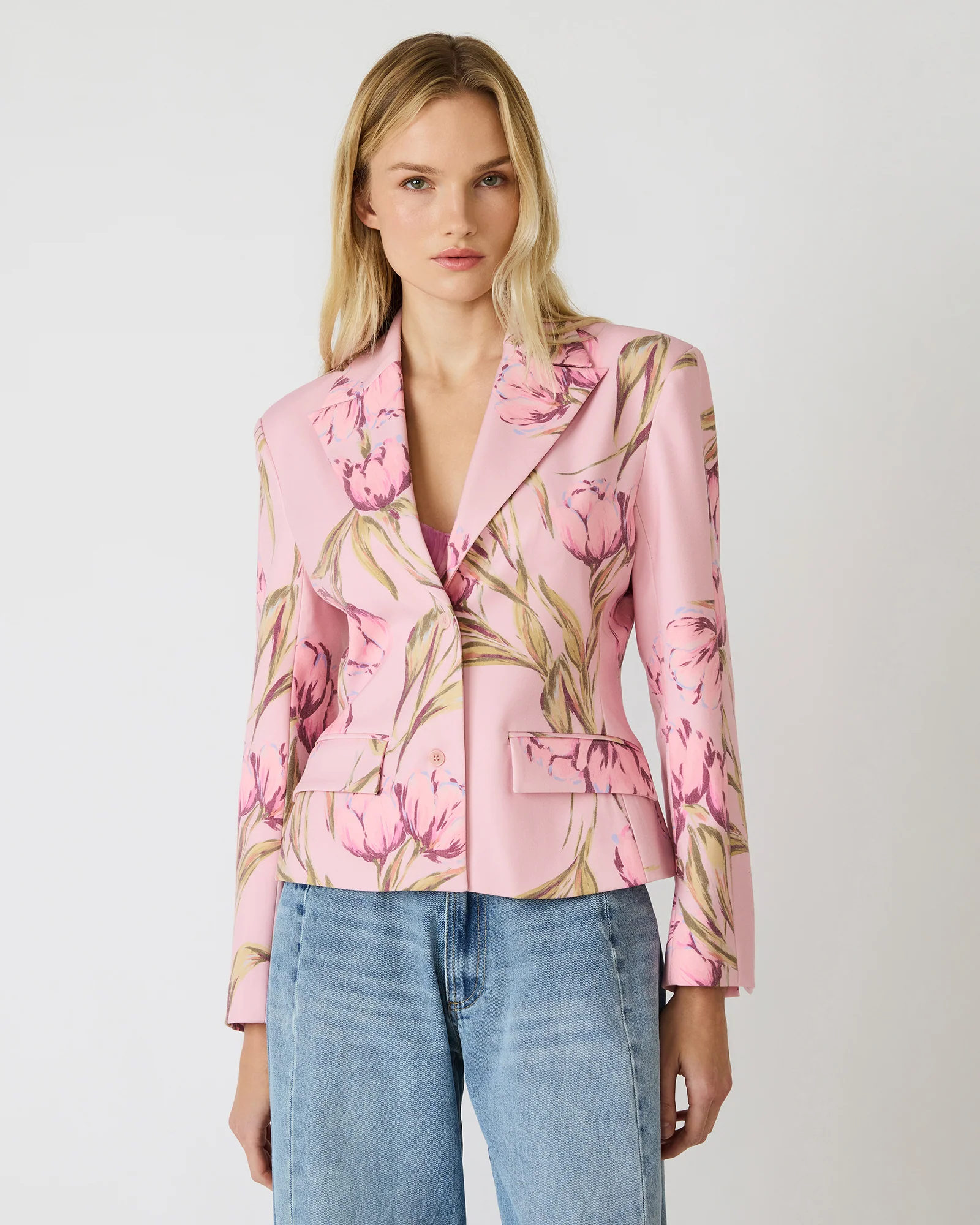 REGINA BLAZER PINK MULTI