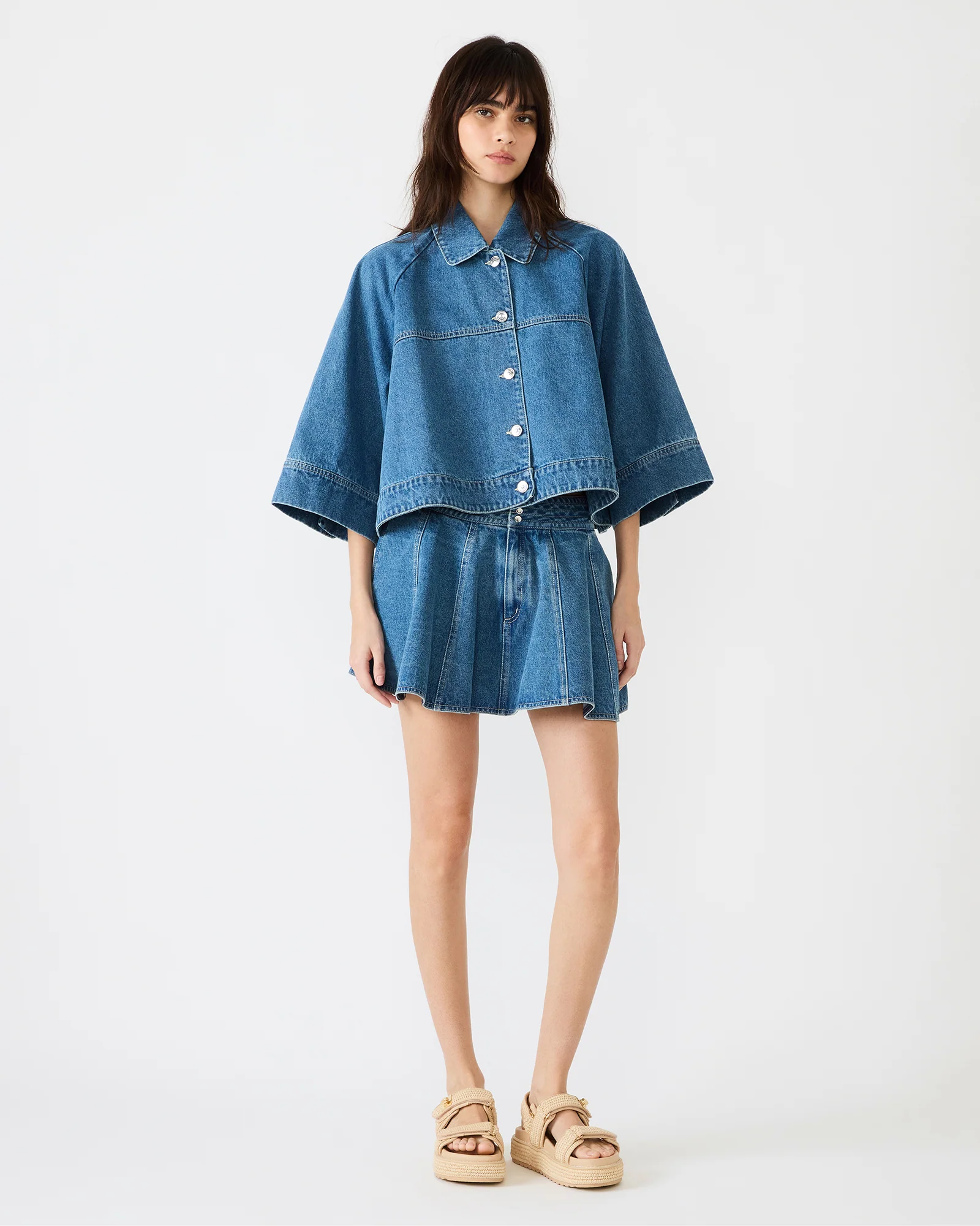 RHODE JACKET DENIM BLUE