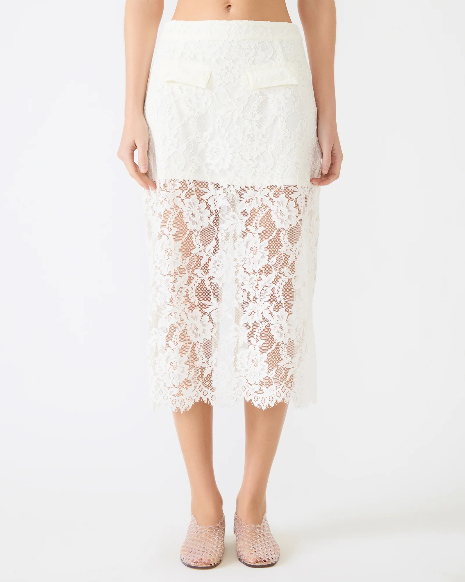 MONETTE SKIRT WHITE