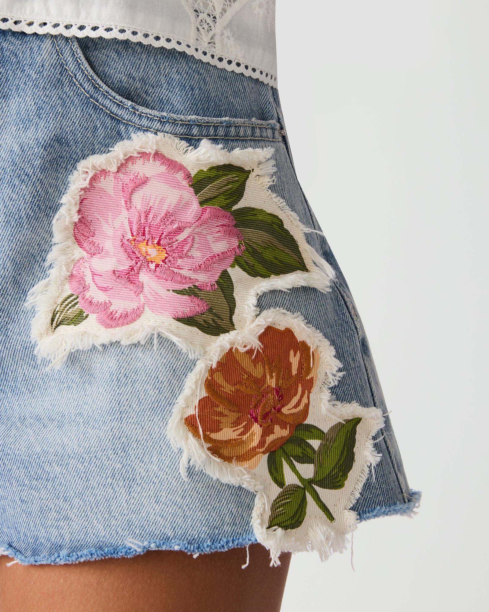 LILIEN SHORT DENIM MULTI - Image 4