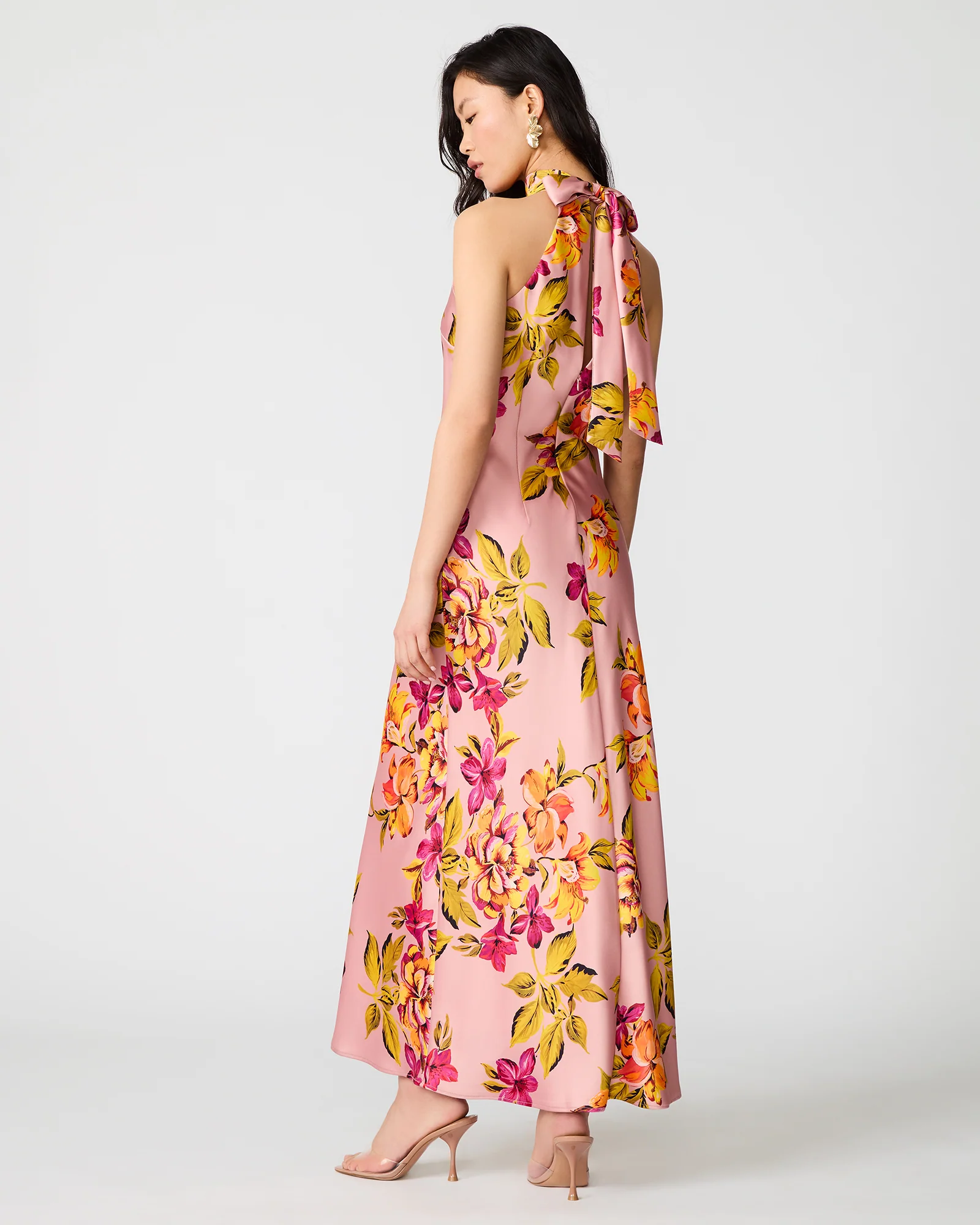 LARA DRESS PINK MULTI - Image 5