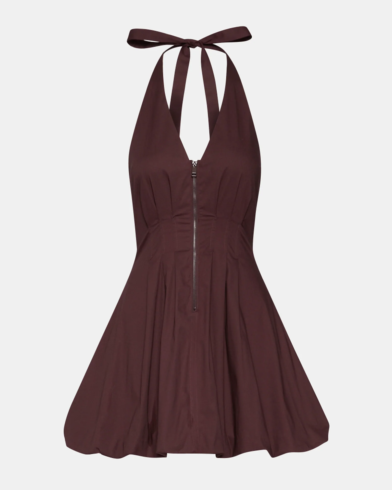 DIANNA DRESS BROWN - Image 6