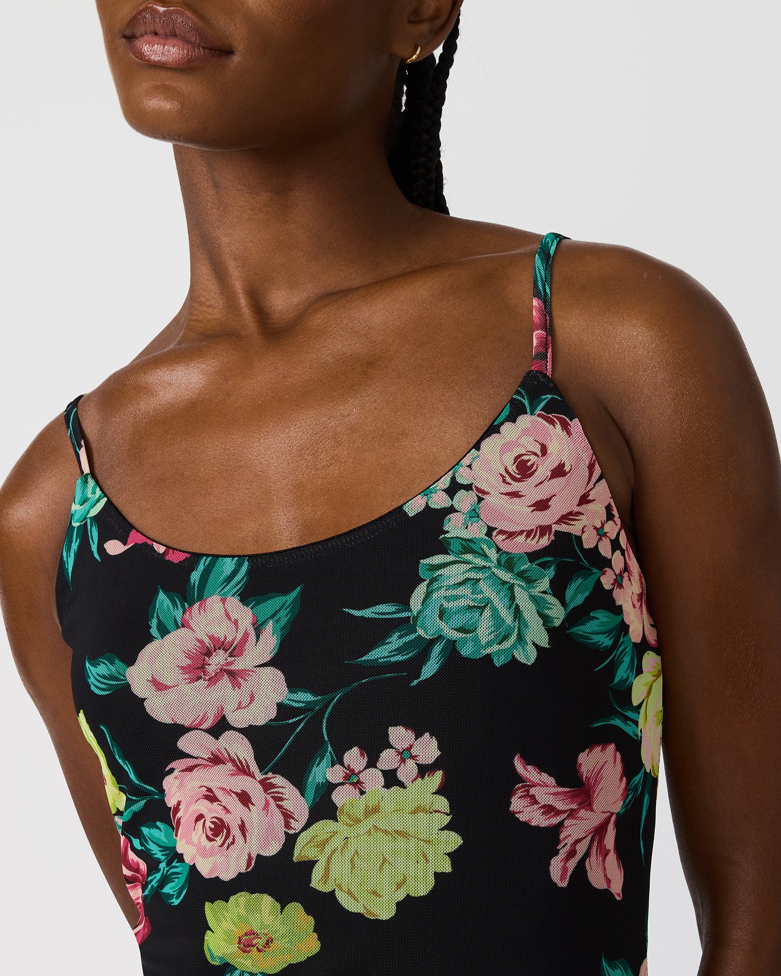 GISELLY DRESS BLACK MULTI - Image 4