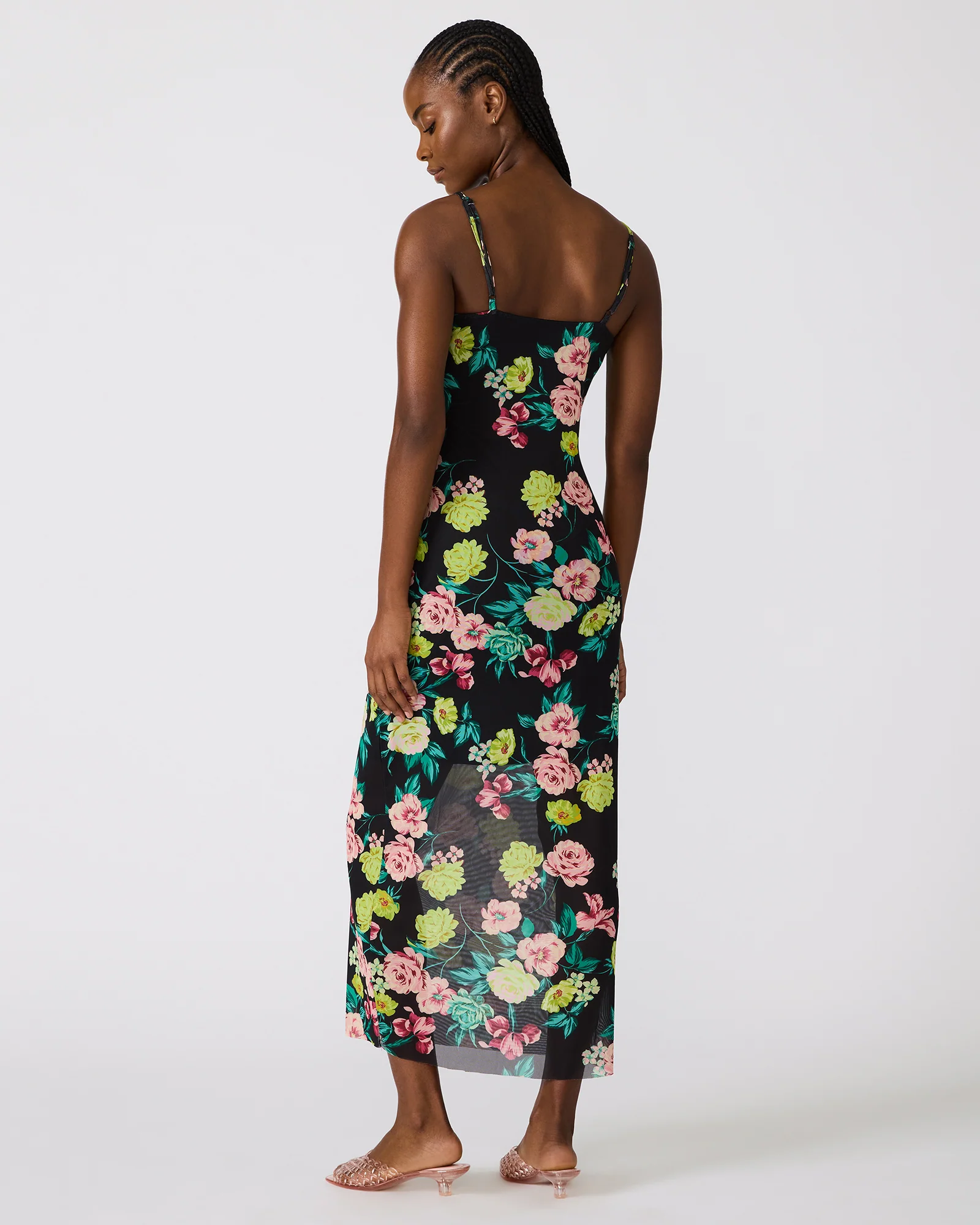 GISELLY DRESS BLACK MULTI - Image 5
