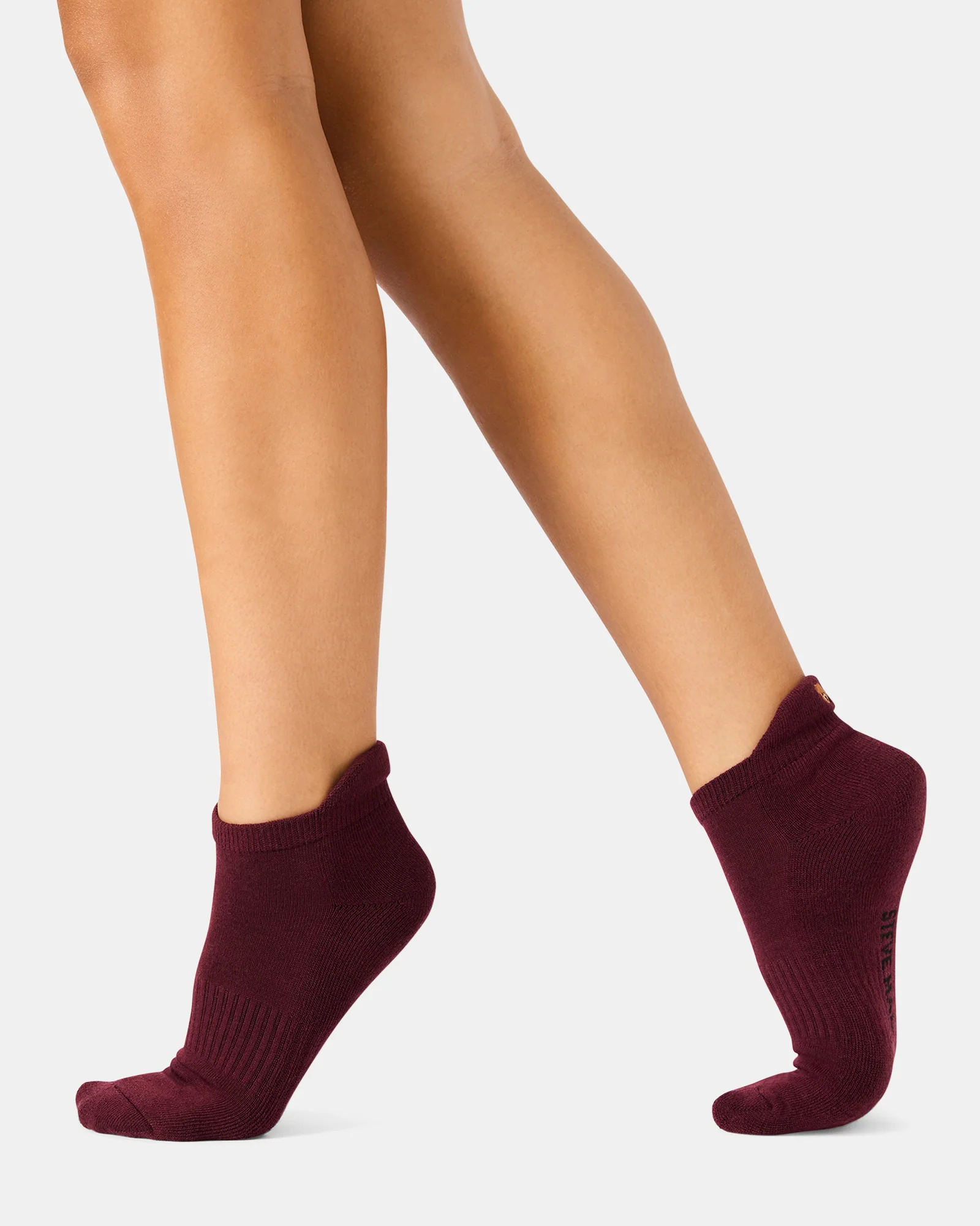 SANDRINE SOCKS BURGUNDY MULTI - Image 2